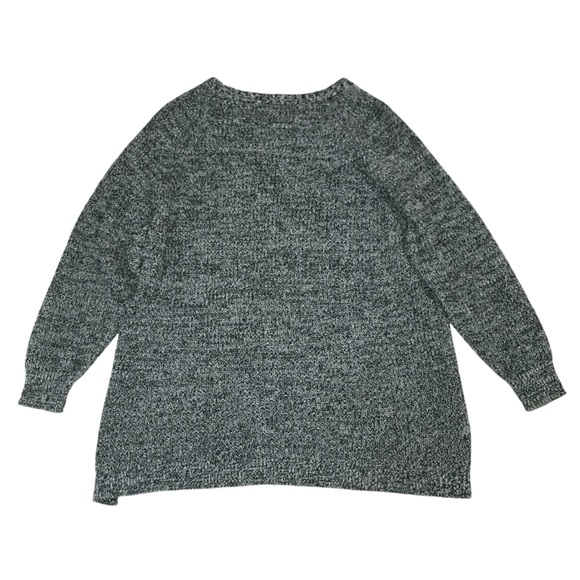 Express Heather Gray Oversized Knit Tunic Sweater - Women’s Small - Picture 11 of 15